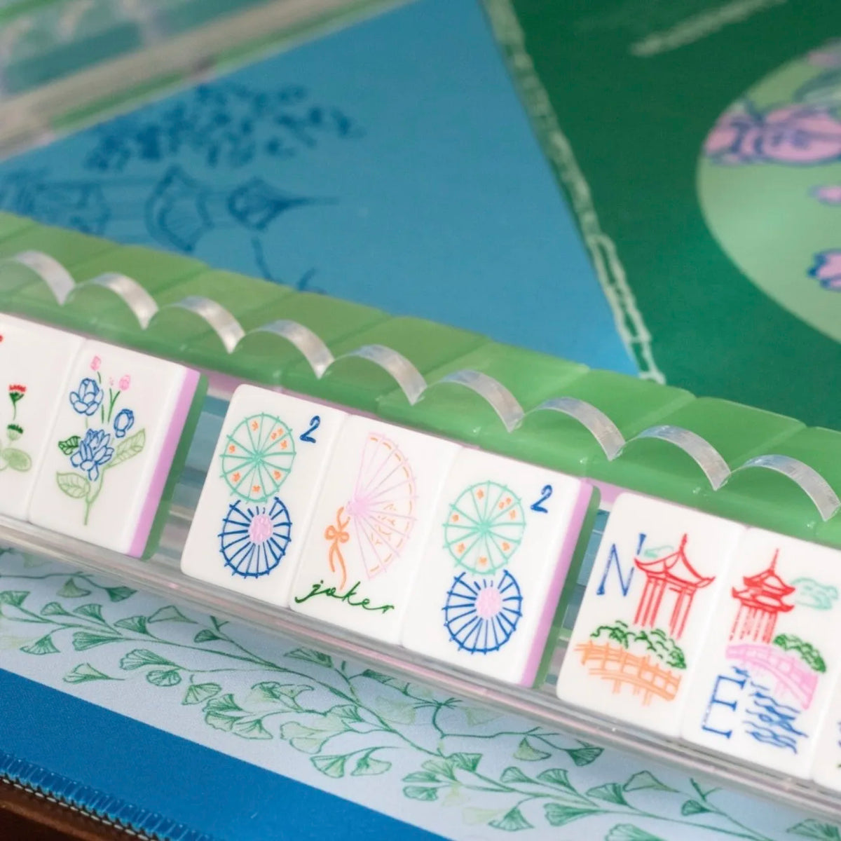 Evergreen Luxe American Mahjong Set โ 160 Tiles