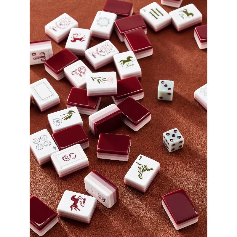 Desert Rose American Mahjong Set β 160 Tiles