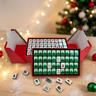 Christmas Green Glitter American Mahjong Set β 160 Tiles