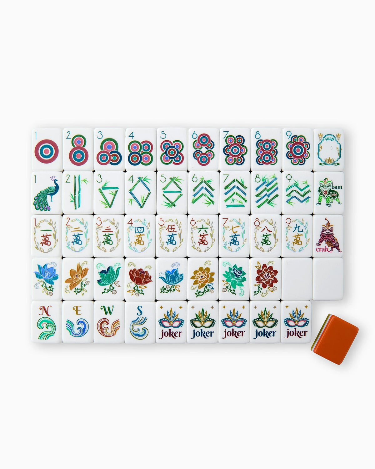 Sierra Bloom Mahjong Set