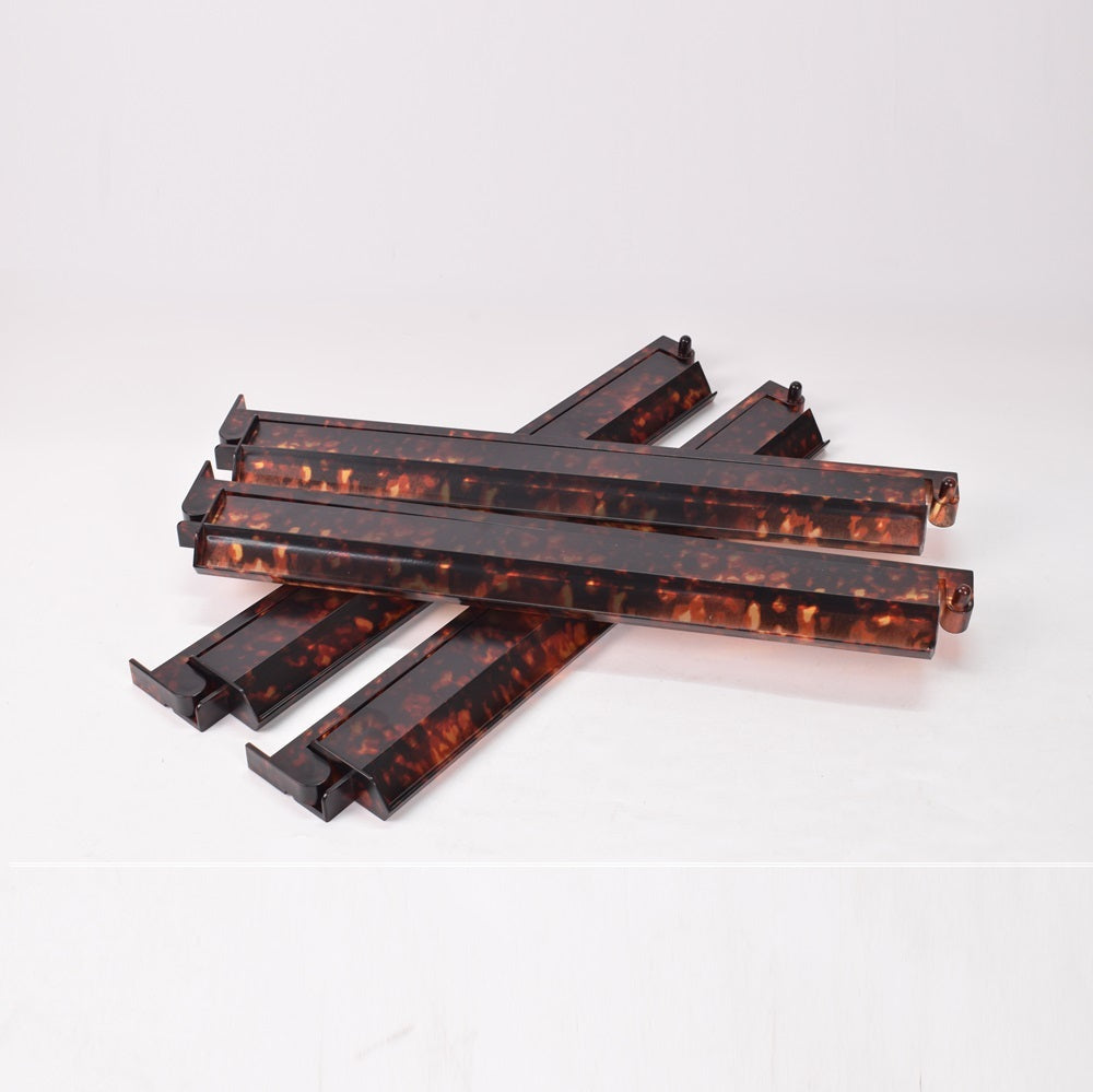 Tortoise Shell Mahjong Rack Set