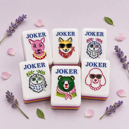 Lemon Garden American Mahjong Set — 160 Tiles