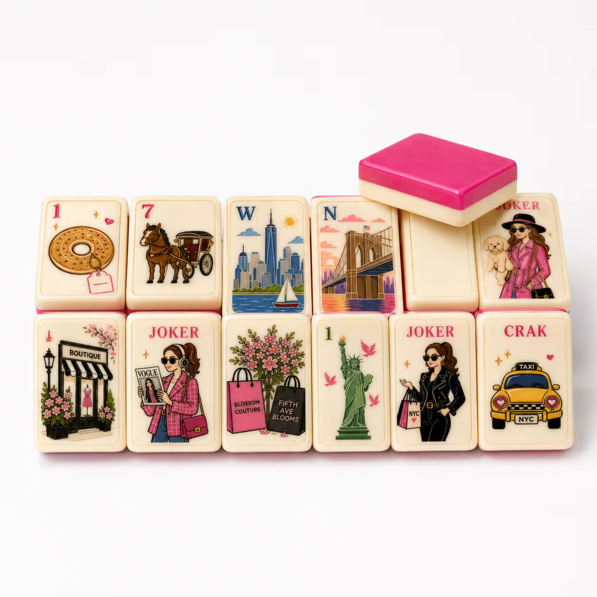 New York City Chic American Mahjong Set — 160 Tiles