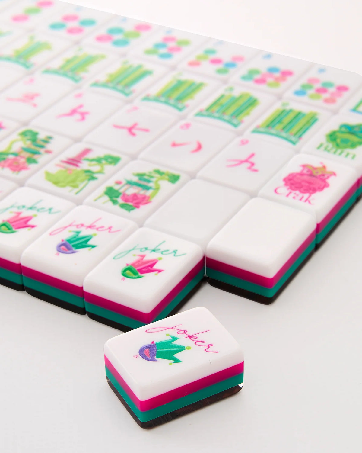 Leopard American Mahjong Set — 160 Tiles