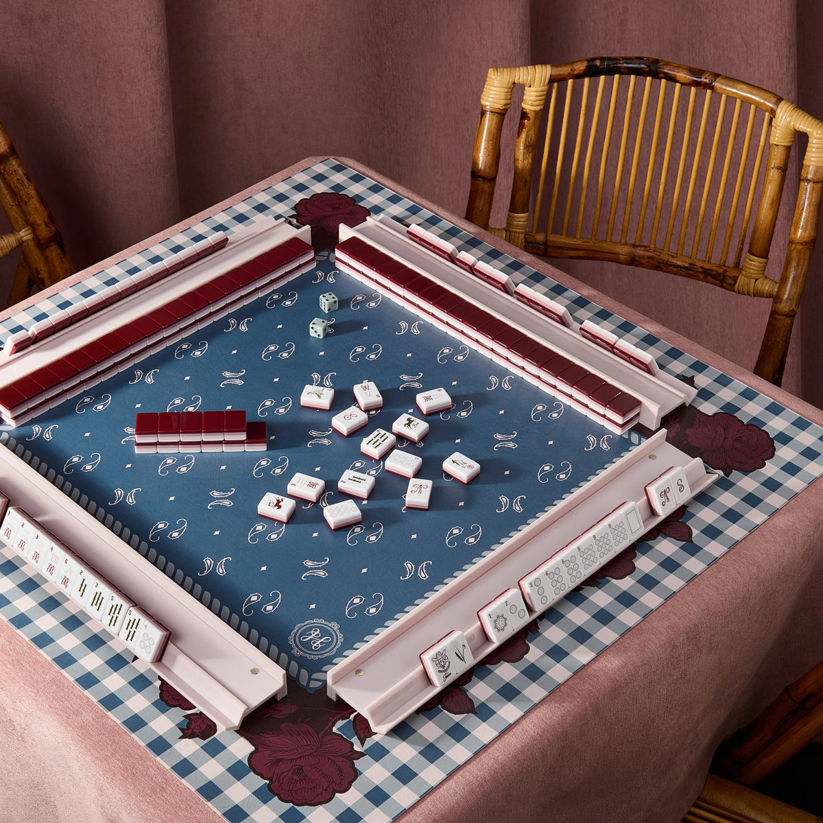 Desert Rose American Mahjong Set — 160 Tiles