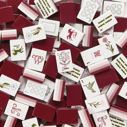 Desert Rose American Mahjong Set — 160 Tiles