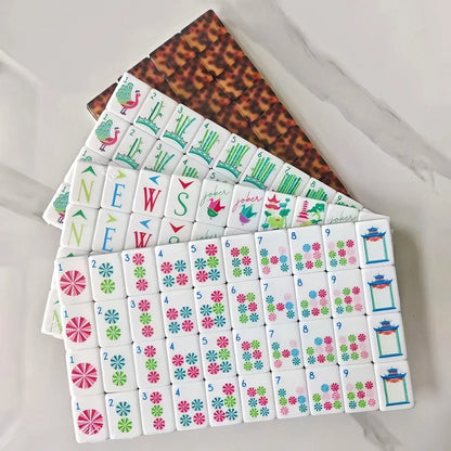 Leopard American Mahjong Set — 160 Tiles