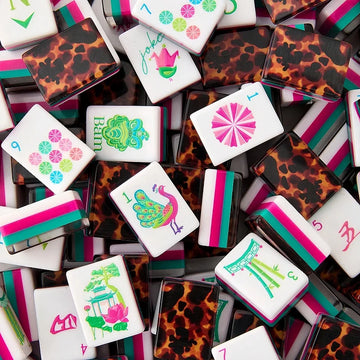 Leopard American Mahjong Set — 160 Tiles