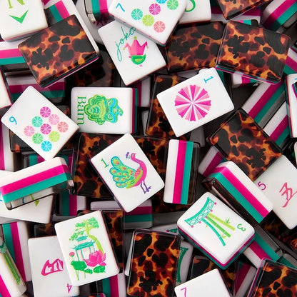 Leopard American Mahjong Set — 160 Tiles