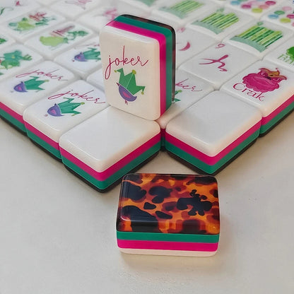 Leopard American Mahjong Set — 160 Tiles