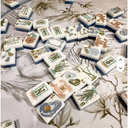 Blue Ocean American Mahjong Set — 160 Tiles