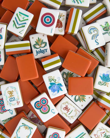 Sierra Bloom Mahjong Set