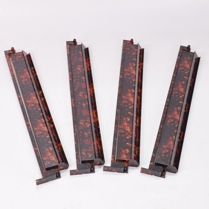 Tortoise Shell Mahjong Rack Set